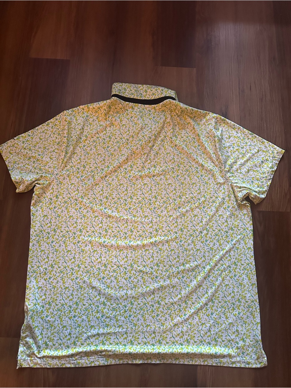 Nike Golf Tour Polo Shirt Top Micro Camo Green Dri-Fit DV7808 Men's Size XXL - Picture 5 of 7